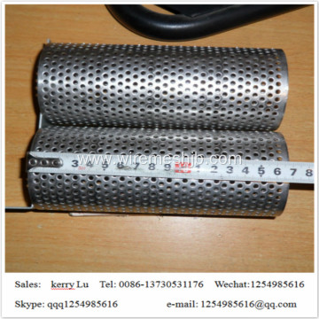 perforated aluminum tube